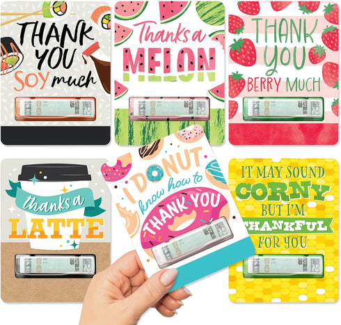 Big Dot of Happiness Assorted Thank You - DIY Cash Holder Gift