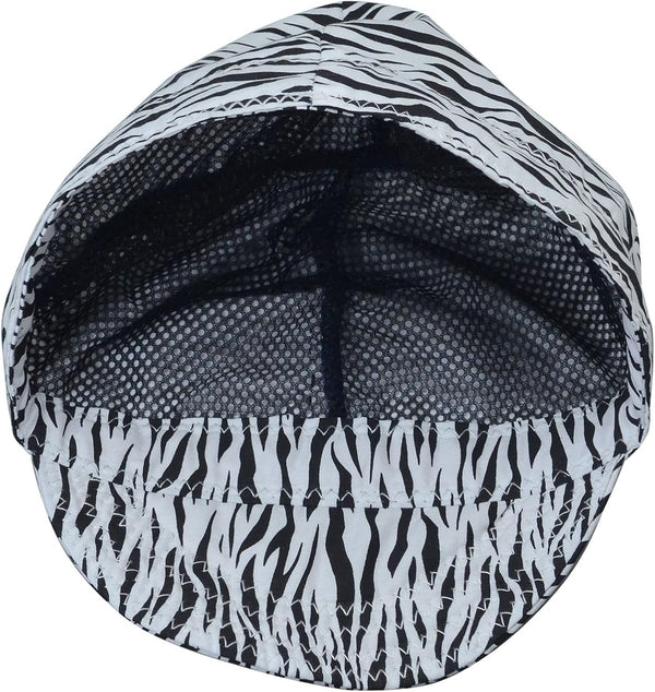RIVERWELD Welding Cap, Pure Cotton Mesh Inside Liner for Welders, Zebras Color Work Safety Equipment Gear