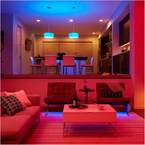 Bulb, (1 Pack), Packaging GE CYNC Smart Flood Light Full Color, Bluetooth Enabled, Alexa and Google Assistant