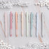 Pastel Colored Gel Pens 8 Pack - Aesthetic Cute Pens with Smooth Writing for Journaling and Bible Note Taking