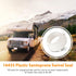 16435 Plastic Santoprene Swivel Seal, 1/2" PEX Swivel Cone Washer RV Water Line Gasket for PEX Fittings or Valves, Perfect Fit Resolve Leaking Issues in The RV (Pack of 20)