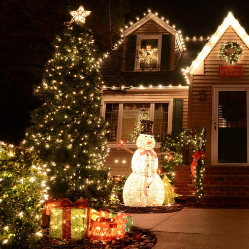 Battery Operated Christmas Lights, 50 LED 16FT Waterproof Mini String Tree Lights for Indoor Outdoor Decor