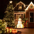 2 Pack 100LED 32FT 8 Battery Operated Christmas Lights, Waterproof Mini String Tree Lights with Modes, Decorations