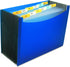 C-Line 13-Pocket Stand-Up Expanding File, 9" Expansion, Letter Size, Blue