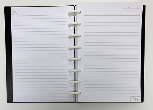 Talia Discbound Notebook Refills (Junior (5.5in x 8.5in), College Ruled) by Talia