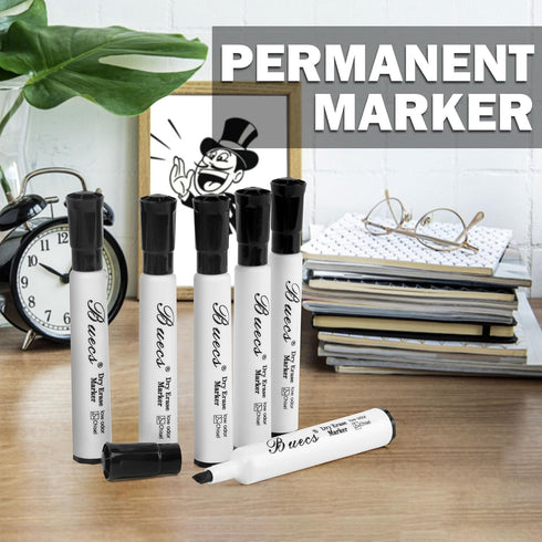 Black Dry Erase Markers Low-Odor 80 Count Chisel Tip for Writing on Whiteboards and Dry-Erase Boards