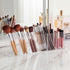 6 Jetec Acrylic Pen Holder Compartments Makeup Brush Stationery Organizer Pencil Holder for Desk Accessories, Cosmetic