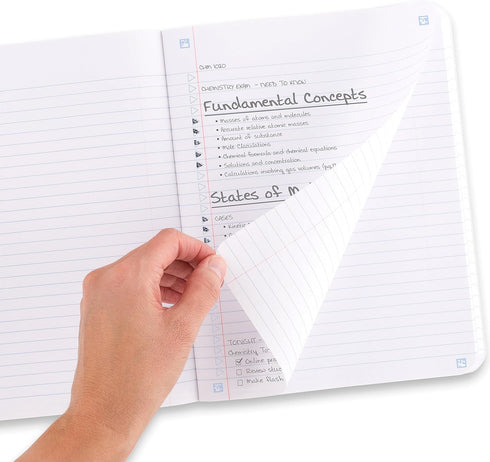 Five Star Composition Notebooks, 6 Pack, College Ruled, 9-3/4" x 7-1/2", 100 Sheets per Comp Book