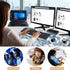 Mouse Pad - Large Pink Desk Mat, 4in1 XXL Mousepad + Keyboard Wrist Rest + Coaster Set for Home Office