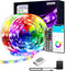 VOLIVO LED Strip Lights for Bedroom 200ft, Smart Bluetooth RGB Light Strips