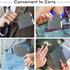 Feela 6 Pack Mini Pocket Notebooks, Cute Hardcover Memo Notepads with Pen Holder, 3.5”x 5.5”, Gray