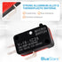 BlueStars Micro Limit Switch V-15-1C25 Pack of 10, 250VAC/125VDC 15A for Arduino, Appliance, Electrical Supplies
