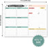 Weekly Planner Pad, 52 Letter Size Tear Off Sheets, 8.5” x 11” Undated Calendar Weekly Desk Planner Notepad