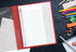 Better Office Products Ultra Durable Clear Front Report Covers, 25 Per Box, Letter Size with Fasteners, Poly Back Cover