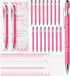 wearage 24 Set Valentine's Day Appreciation Pen Gifts Bulk with Thank You Cards
