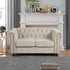 3 Inch Set 4 Michanco Mid Century Bun Feet for Furniture of Chunky Replacement Wooden Legs for Sofa Couch Ottoman Chair
