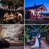24Ft 20 Bulbs,Solar 8 Solar Outdoor String Lights Vintage Hemp Rope Solar Lights with Shatterproof Powered Patio String