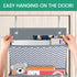 Godery Hanging Wall Organizer - Wall Mount/Over The Door Office Supplies Filing Folders, 4 Pocket Cascading File