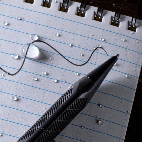 Rite in the Rain Weatherproof Mechanical Pencil, Black Barrel, 1.3mm Dark Lead, 12 Refills (No. BK15)