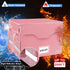 DocSafe File Box Fireproof Document Box with Lock, Collapsible Portable File Box for Home Office