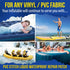 PVC Stitch Heavy Duty Repair Kit for Air Mattresses, Waterbeds, Hot Tubs, Pools, Bouncy Houses, and More