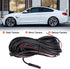 1pcs 5 15m 49.21Ft X AUTOHAUX Pin Dash Cam Rearview Backup Camera Reverse Extension Cord Car Recorder Cable Male