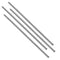 Eowpower 4 Pieces Round Rod Turning Lathe Bars Tool, Stainless Steel 6 x 200 mm