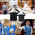 ZMD Server Apron Waist Pouch, Restaurant Waitress Apron with Pockets Utility Belt Women Work Apron Waist Pouch