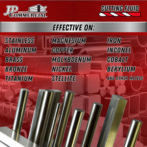 16 OZ, Cutting Fluid Cutting, Tapping, and Drilling Lubricant for All Metals, Reduces Heat, Extends Tool Life