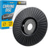 GRAFF Premium Wood Carving Disc 4 1/2 Inch for Angle Grinder, Shaping and Grinding Wheel for Wood and Plastic