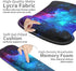 Wrist Rest Support Ergonomic Gel Mouse Pad & Memory Foam Keyboard Set, Non-Slip Rubber Base for Easy Typing and Pain