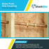 SharkBite 1 Inch Push to Connect Brass Plumbing Fitting, Slip Coupling for PEX, Copper, CPVC, PE-RT, HDPE, U3020LFA
