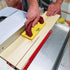 Milescraft 3403 GRABBER Pushblock for Table Saws, Router Tables, Band Saws & Jointers, Yellow/Red