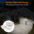 28W 3000LM 2 5500K IP65 LEPOWER LED Security Flood Light Outdoor, Switch Controlled Aluminum Security Light, Adjustable
