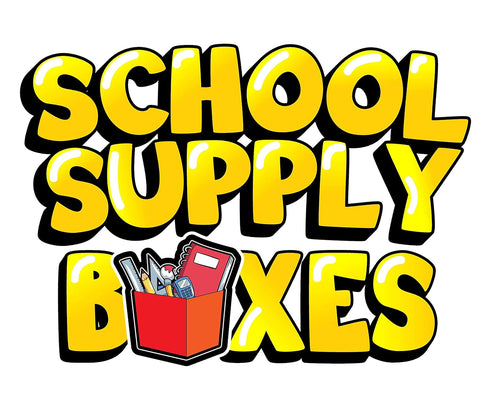 Secondary School Essentials Box - 51 Pieces Writing Supplies, Notebooks, Composition Books, Binders, Markers