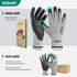 Cut Resistant Gloves, ANSI A2 Cutting Gloves, PU Coated Anti Cut Gloves C2, Touchscreen, Multi-Purpose, 1 Pair, Medium