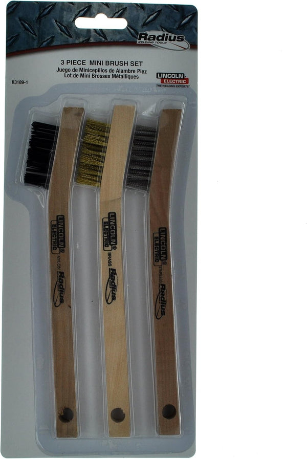 Lincoln Electric K3189-1 Three Piece Mini Brush Set