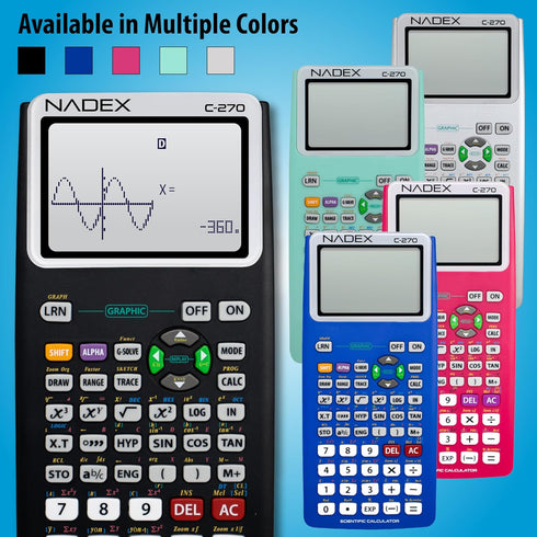 Scientific Calculator with Graph Functions for College and High School Students, Advanced Mathematics
