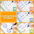 HAIYISHIYE 3-8 7.8in5.5in Grooved Writing Books for Kids, Magic Practice Copybook, Reusable Handwriting Practice Book