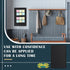 Teling Cork Bulletin Board - 36" x 24" Large Wood Framed Cork Board with Pins, Wall Mounted for Home Office