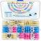 125PCS Heat Shrink Wire Connectors Kit, Waterproof Automotive Marine Electrical Terminals, 12-10, 16-14, 22-16