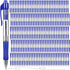 Fainne 200 Pack Retractable Ballpoint Pen, 1.0 mm Medium Point, Refillable Smooth Writing Pens for Office School