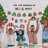 Pasimy Christmas Bulletin Board Decorations Set, Ugly Sweater Paper Cutouts for Classroom Decor