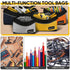 TICONN Tool Pouches with Zipper, 1680D Oxford Small Tool Bags, Waterproof Utility Bag Zipper Pouch for Tool Organizers