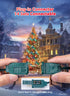 C7 50FT 50+2 Bulbs, Multicolor LED Christmas Lights Outdoor, Colorful Christmas String Lights with Plastic Traditional