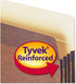 Smead File Pocket, Letter Size, 3-1/2" Expansion, Straight-Cut Tab, Redrope, 25 per Box (73224)