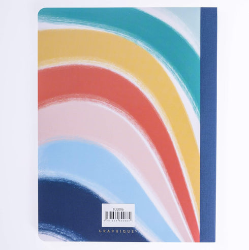 Graphique Happy Dotted Grid Notebook | 120 Pages | Premium Paper | Journal | Diary | Project Planner | 7.5” x 9.75”