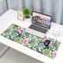Cute Large Mouse Pad Desk Mat, Succulents and Cactus Big Extended Gaming Mousepad with Stitched Edges for Office,