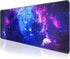 Gaming Mouse Pad, Large XL 31.5x11.8in Extended Desk Pad for Laptop with Stitched Edges, Waterproof - Galaxy