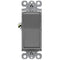 ENERLITES Single Pole Decorator Paddle Light Switch, Residential Grade, 15A 120V-277V, Gray, 91150-GY